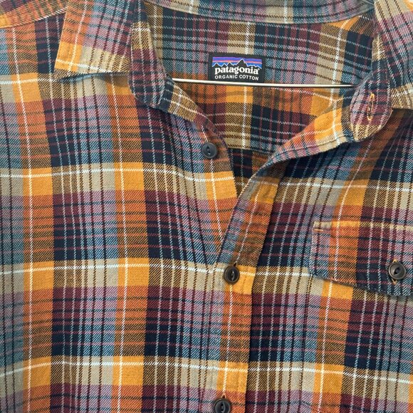 Men's Long-Sleeved Lightweight Fjord Flannel Shirt - Picture 6 of 7